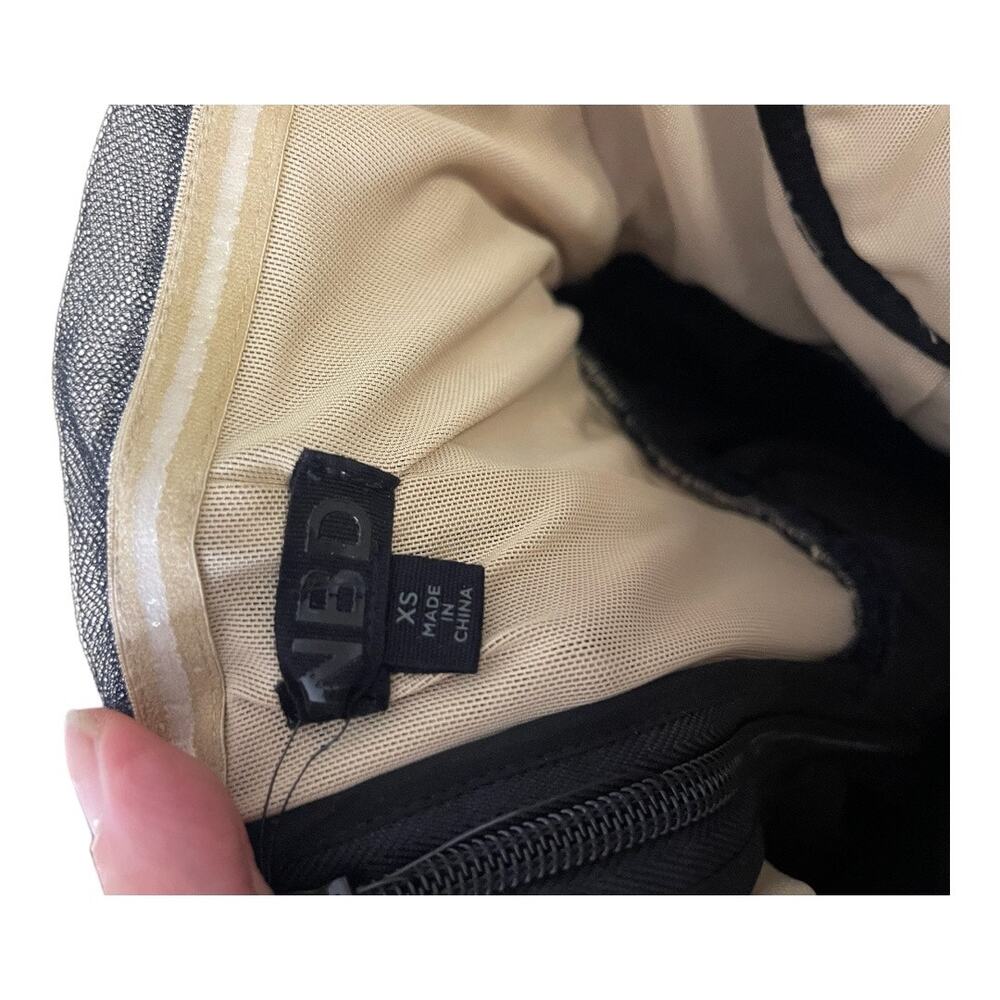 NBD Paula Corset Gown Strapless Tulle Ruffle Evening Gala Formal Party Prom XS - Picture 10 of 16